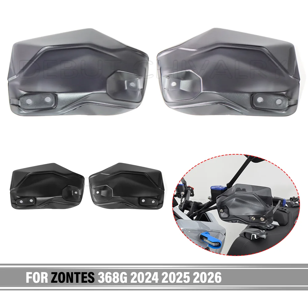 FOR ZONTES 368G 400G 368g 2024 2025 2026 Motorcycle Handlebar Handguard Hand Guards Extension Shield Brake Protector Windshield