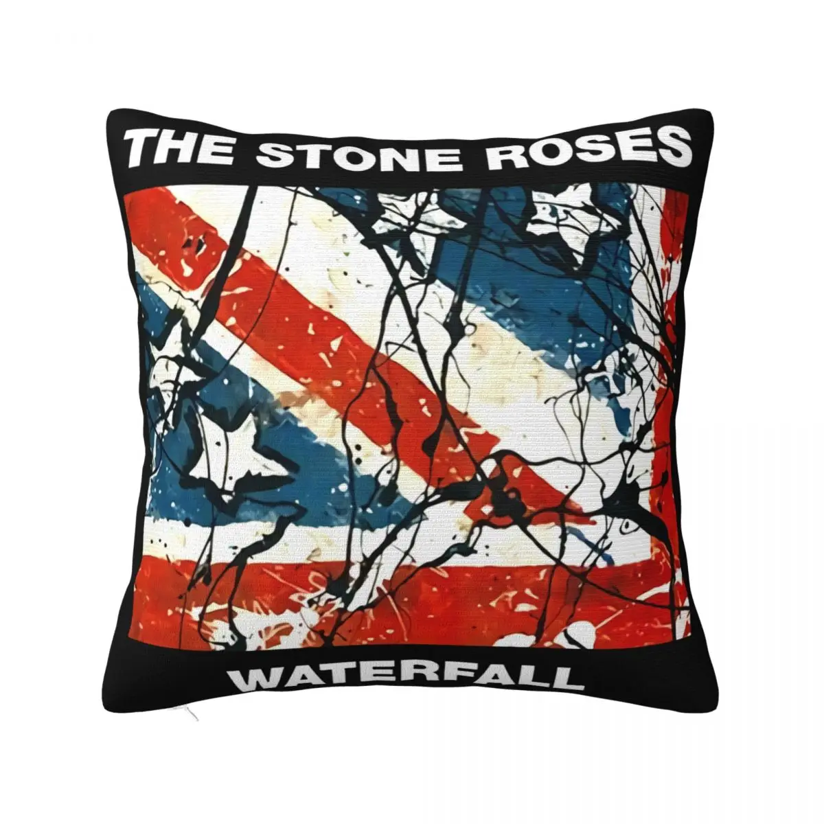 The Stone Roses Waterfall Lizenziert Herren Woman Winter Hip-Hop Anime Cool Fitness Slim Fit Pillow Case