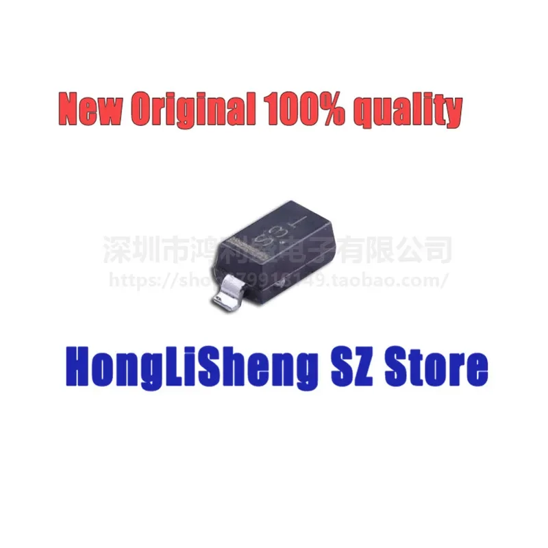 50pcs/lot MBR130T1G MBR130 S3 SOD123 Chipset 100% New&Original In Stock