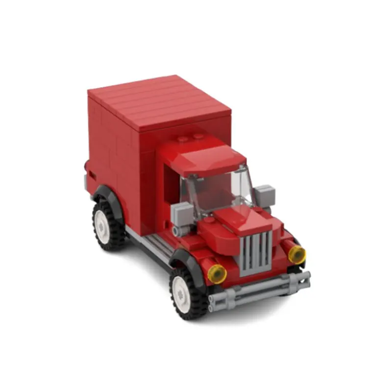 

Набор из 175 маленьких строительных блоков MOC: модель грузовика 1950-х годов, игрушечный автомобиль, подарочный набор