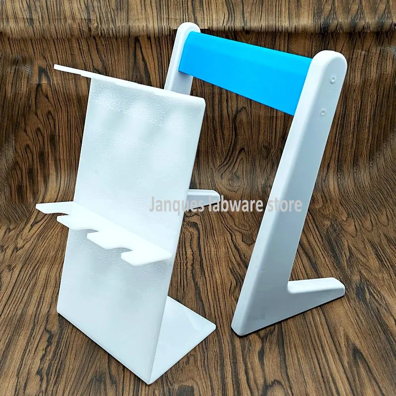1 peça laboratório pmma (vidro orgânico) 3/4/5/6 posições rack de pipeta tipo l/tipo a pp (plástico) suporte de pipeta
