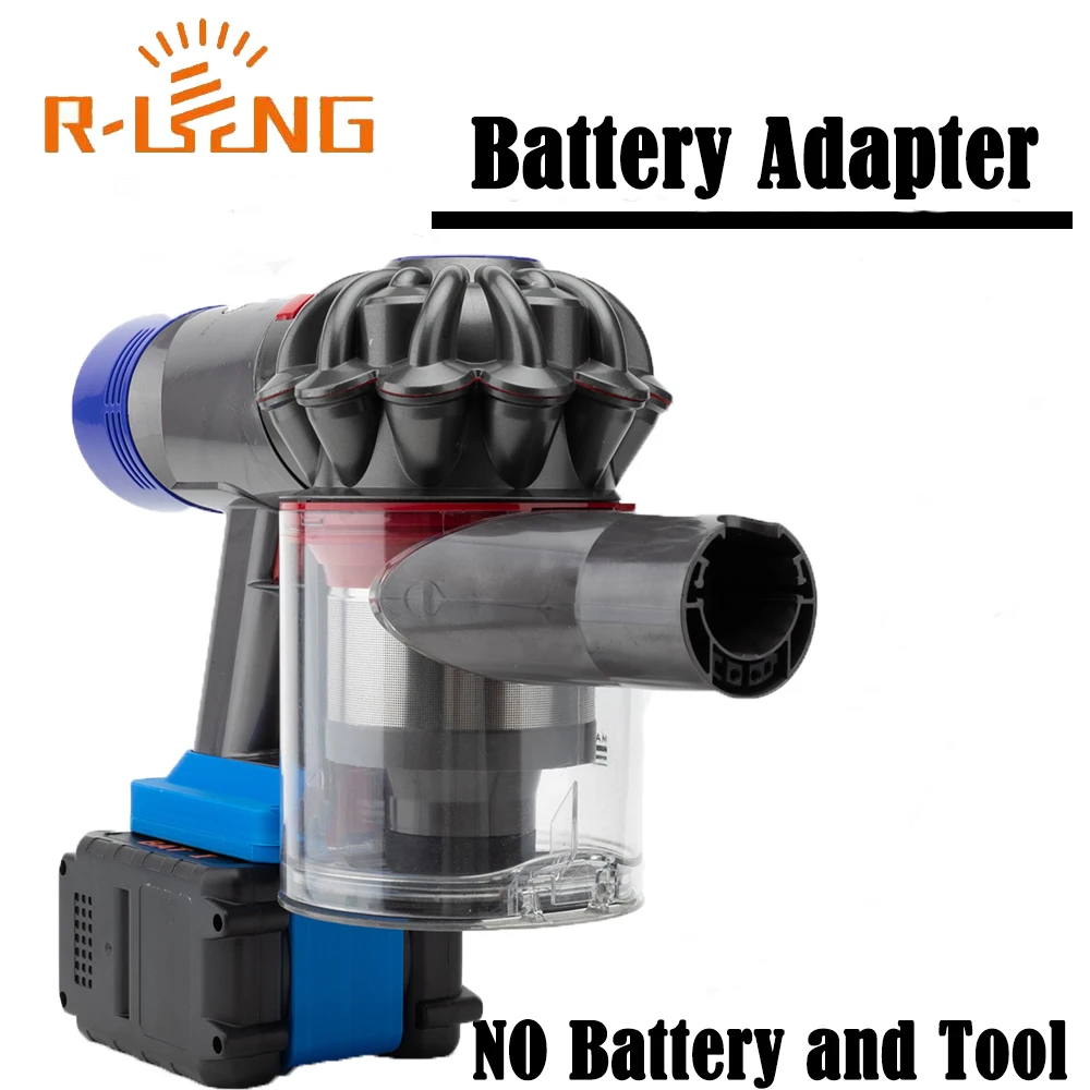 

Адаптер для литиевых аккумуляторов Makita 18В, совместимый с беспроводными вертикальными пылесосами Dyson V7 V8, аксессуар-преобразователь питания