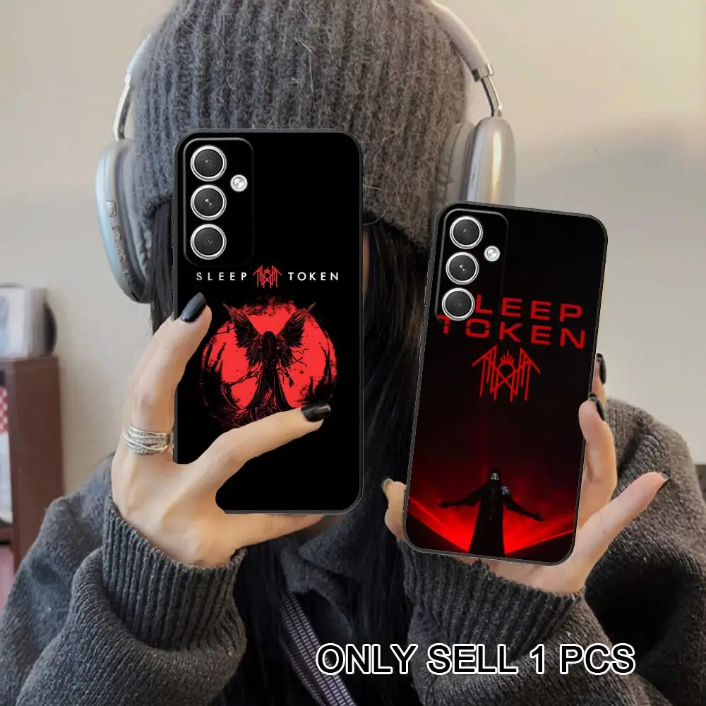 Cool Sleep Token Phone Case for Samsung Galaxy S26 S25 S24 S23 S22 S21 S20 Note20 Plus FE Ultra Soft TPU Shockproof Cover