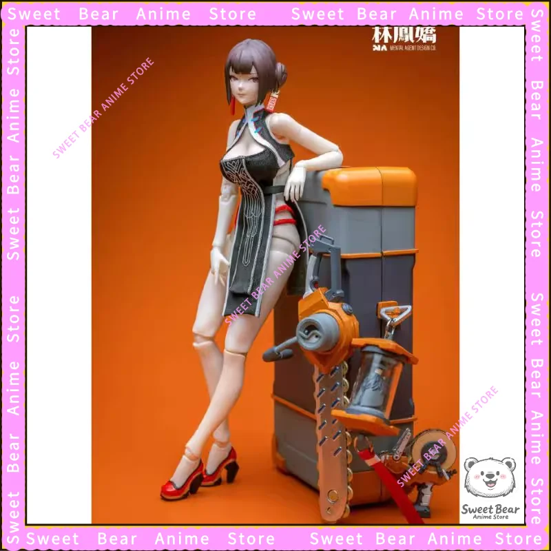 재고 있음 린 펑 지아오 [특이한 이야기의 기록] MAZ-01 1/12 천 액션 피규어 애니메이션 모델 장난감 취미 데스크탑 인형 장식품