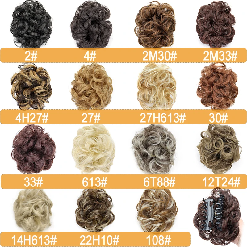 Synthetischer Messy Bun Kurzer – Claw Clip Messy Bun Hair Piece Bewertung und Preis