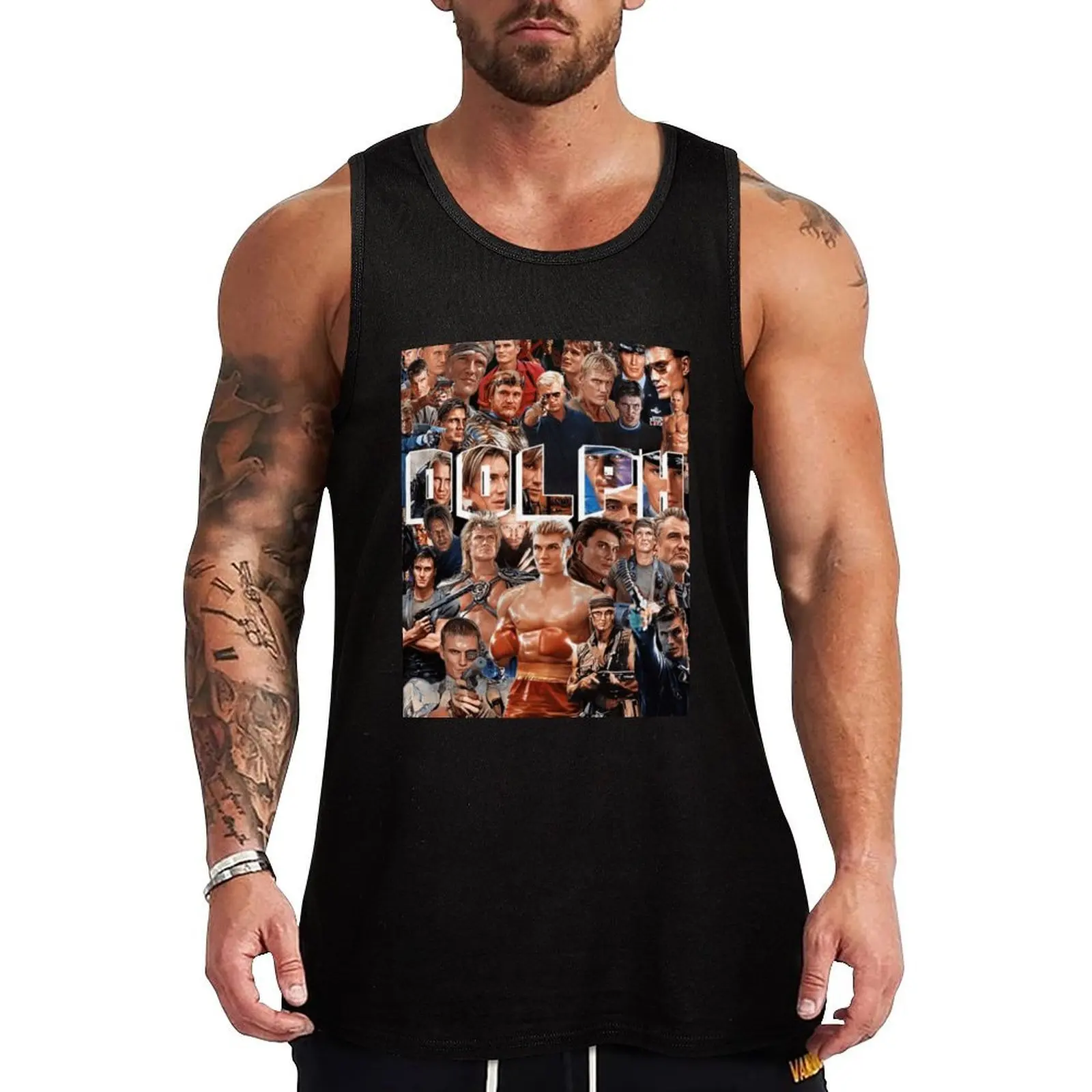 Dolph The Big Swede Tank Top Landscape Print Tank Top Nature Graphic Sleeveless