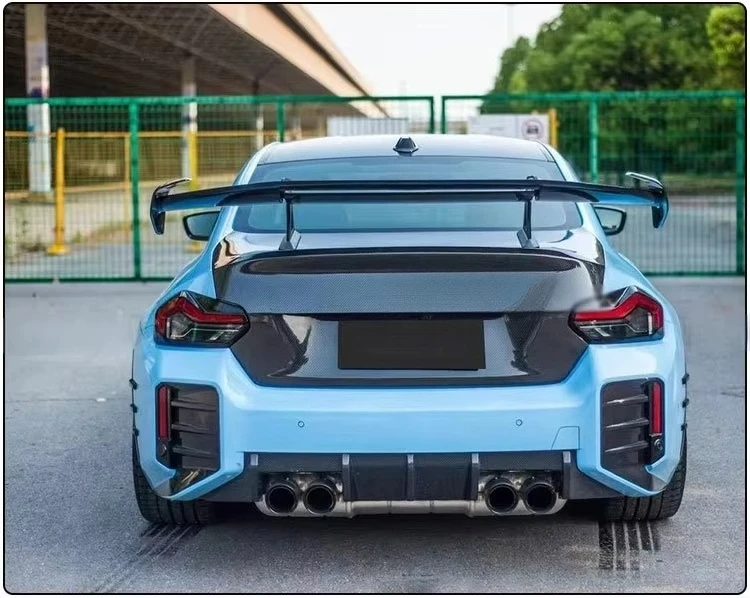 carbon fiber car wing Suitable for 4 Series F32 F33 G22 G26 M4 Sedan Carbon Fiber Modified Universal Spoiler Rear spoiler 5