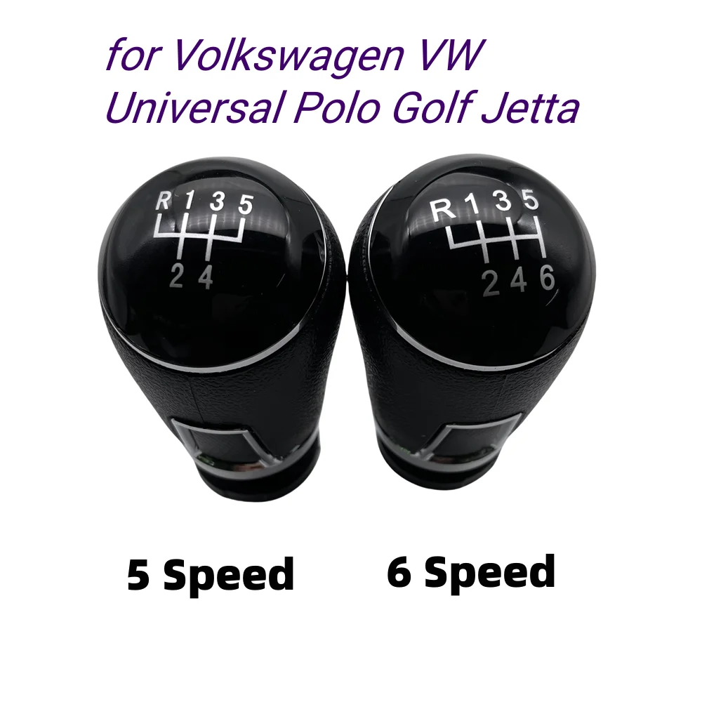 

5/6 Speed Gear Shift Knob Leather Lever Stick For VW Passat CC 2012 2013 2014 2015 2016 2017