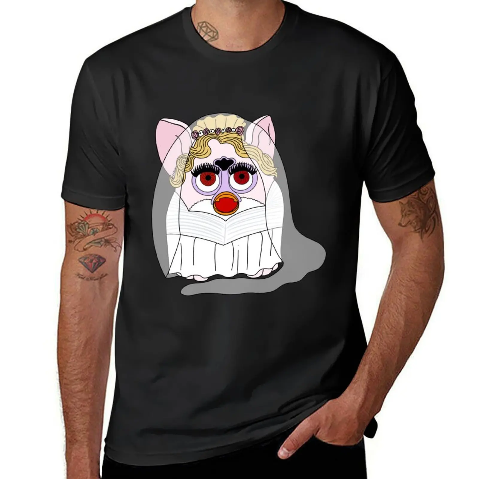 

Rosalie Hale Twilight Furby (no text) T-Shirt shirts graphic tees tops quick drying T-shirts for men cotton