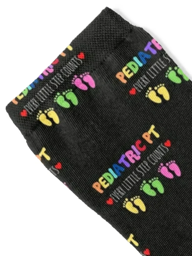 Pediatric PT Every Little Step Counts Socks gifts with print Men's Socks Luxury Women's