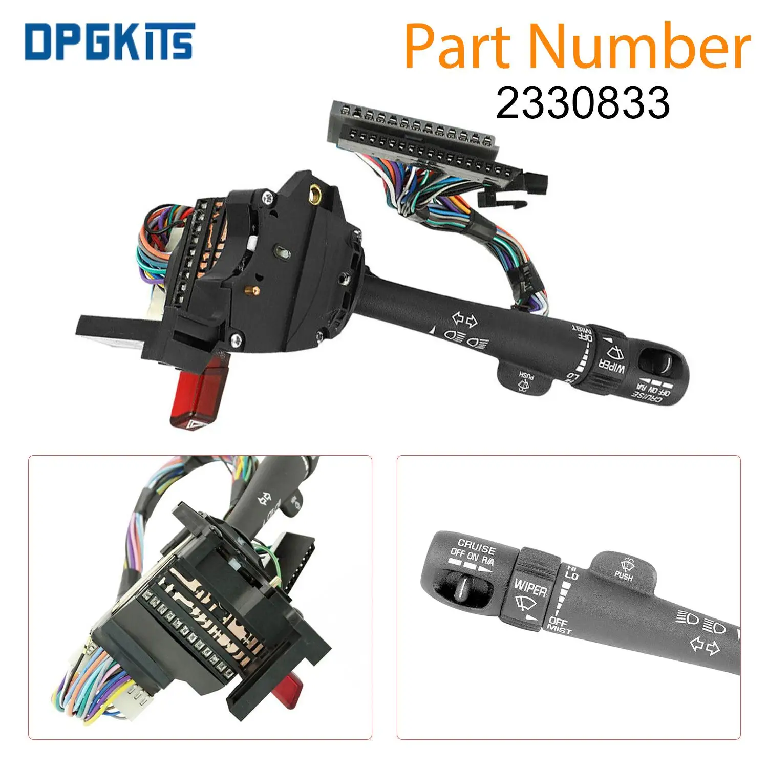 

1 шт., автомобильный переключатель сигнала поворота DS933 2330833 26090641 26093832 для Chevrolet Blazer S10