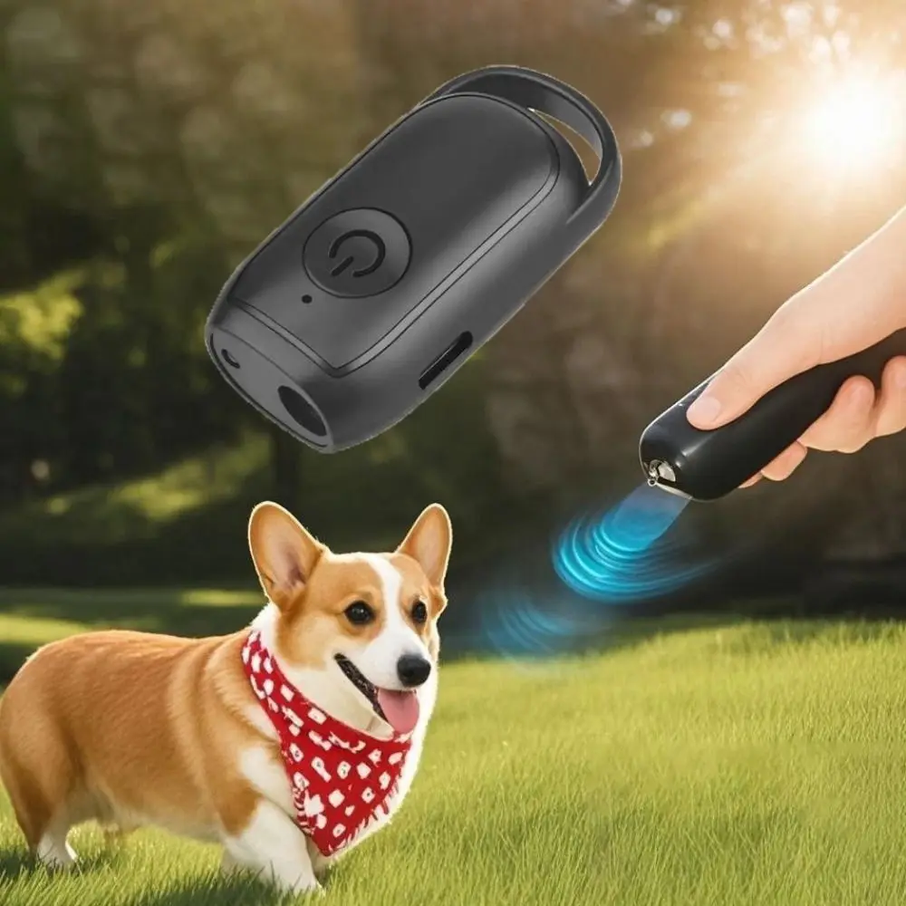 

Mini Ultrasonic Dog Removal Device Long-range Control Rechargeable Ultrasonic Dog Bark Bark Stopper Anti-dog Bite Dog Repellent