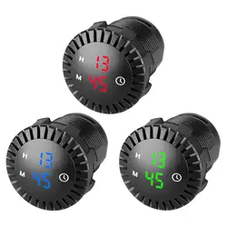 12V/24V Touch Digital Clock 24 Hours High for Car
