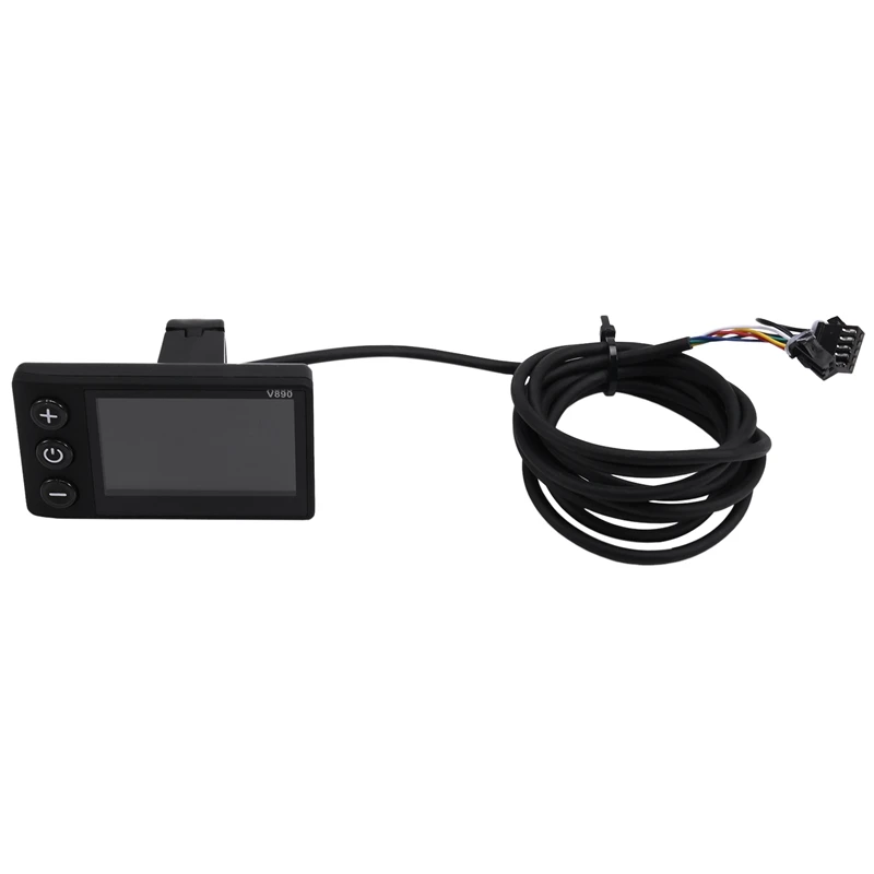 

ABKV-V890 ЖК-дисплей для электрического велосипеда, многофункциональная панель управления с цветным экраном для езды на руле 22,2 мм