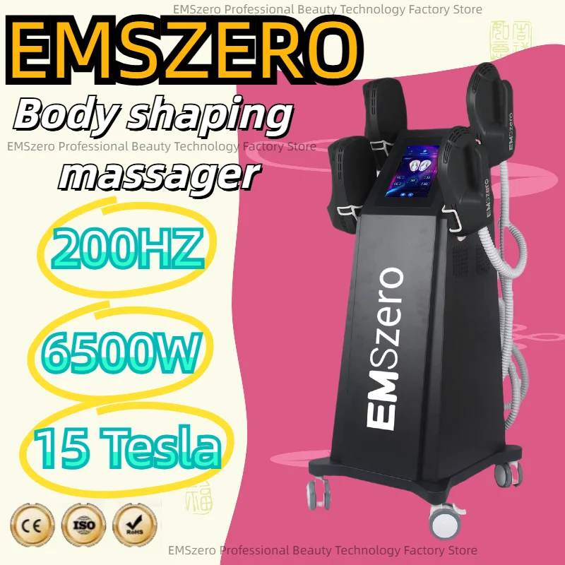 

EMSzero 6500W Machine EMS Body Slimming Sculpting Fat Burning Nova Weight Lose Electromagnetic Muscle