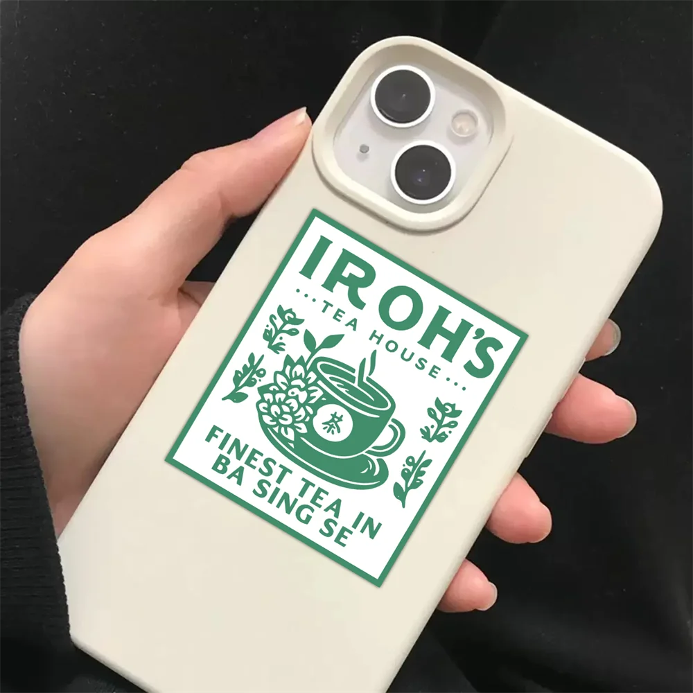 10 Stück Jasmine Dragon Tea House Design Aufkleber The Last Airbender Aufkleber Aufkleber für Laptop Wasserflasche Bestes Geschenk für Sie