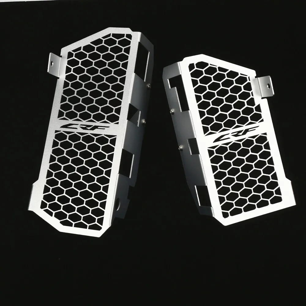 

For HONDA CRF450L CRF 450L 2019-2022 Silver Dual Sport Radiator Grille Guard Cover