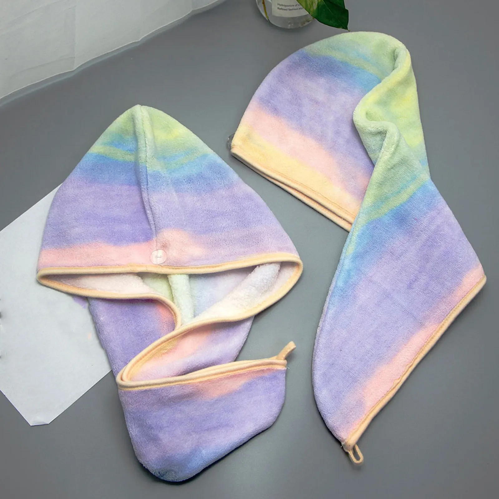 

Набор из 3-х высококачественных флисовых полотенец для сушки волос: быстросохнущие, впитывающие влагу, для длинных волос, для женщин, для путешествий и использования в салонах красоты