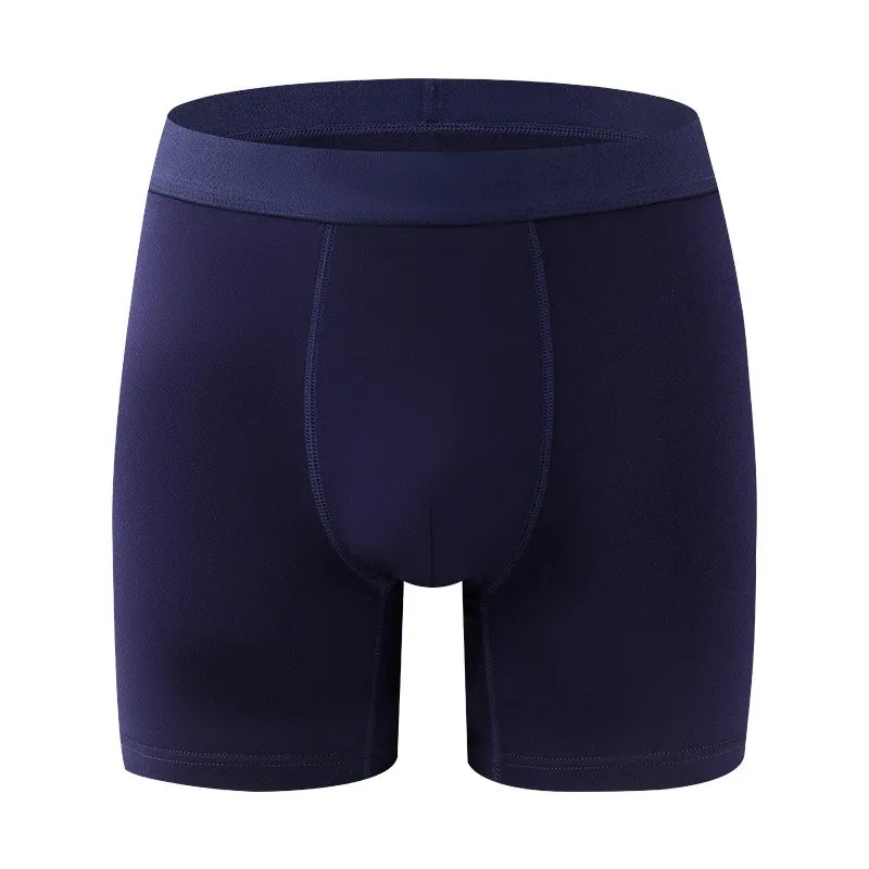 Großer Beutel für Herren, Boxershorts aus Bambusfaser, atmungsaktive Unterwäsche mit Öffnung, mittlere Taillenhöhe, Sport-Unterhose, feuchtigkeitsableitend, weich und kühl – Detail 22