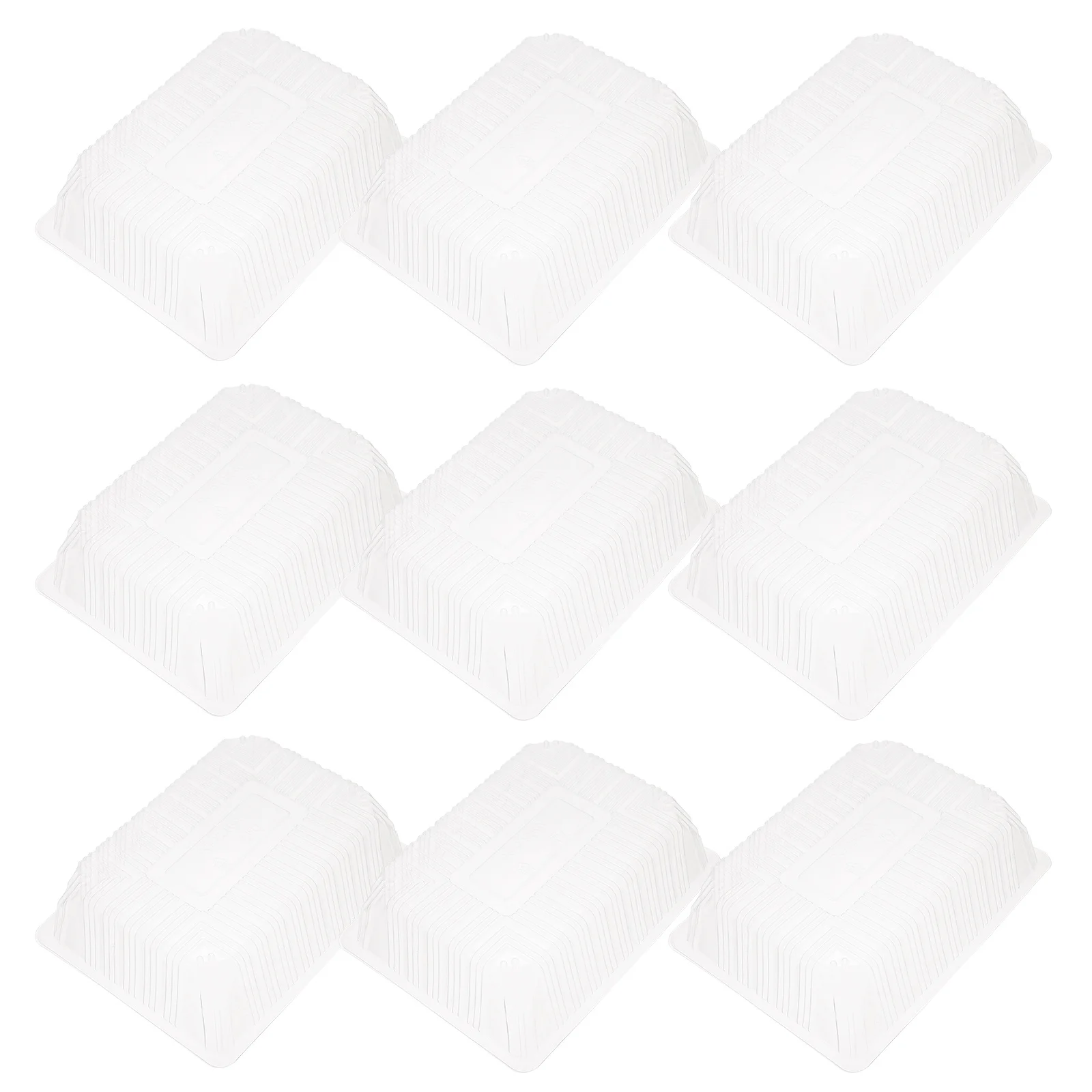 

10pcs Dust Proof Covers For Jewelry Molds Plastic Transparent Shield Multifunctional Lightweight Cover Dust Covers