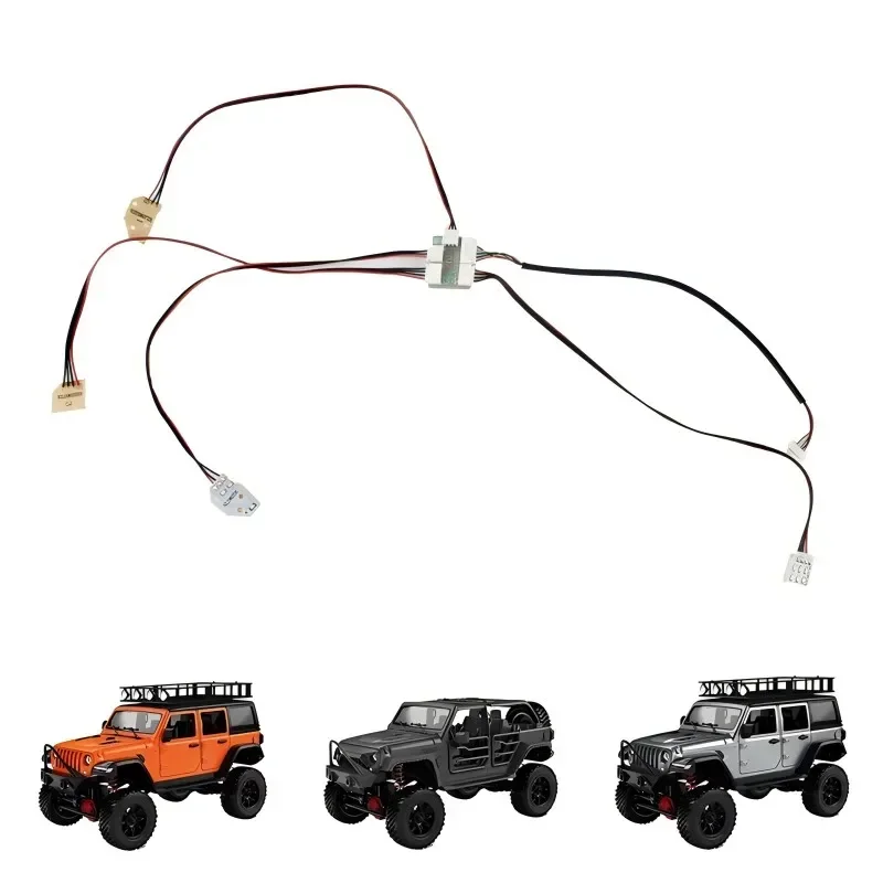 MN MN82 D90 MN98 MN99S MN86 MN86S MN78 MN128 MN168 WPL C14 C24 C34 B14 B24 Lichtsysteem Set RC Auto Upgrade Onderdelen Accessoires