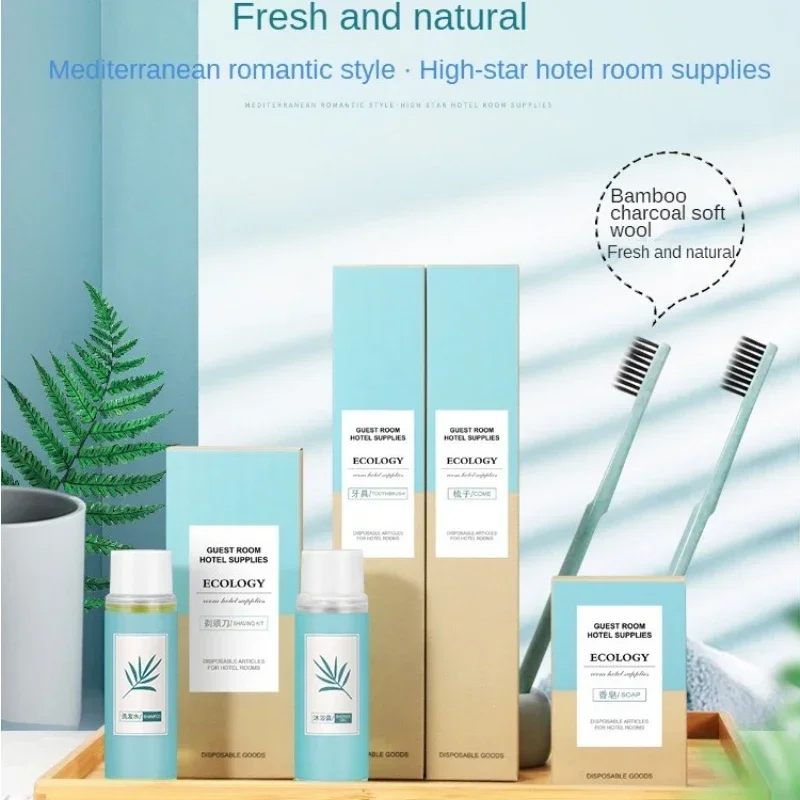 

Hotel and Guesthouse Disposable Toiletries, Home Toothbrush Toothpaste, Travel and Business Trip Hygiene and Convenience.