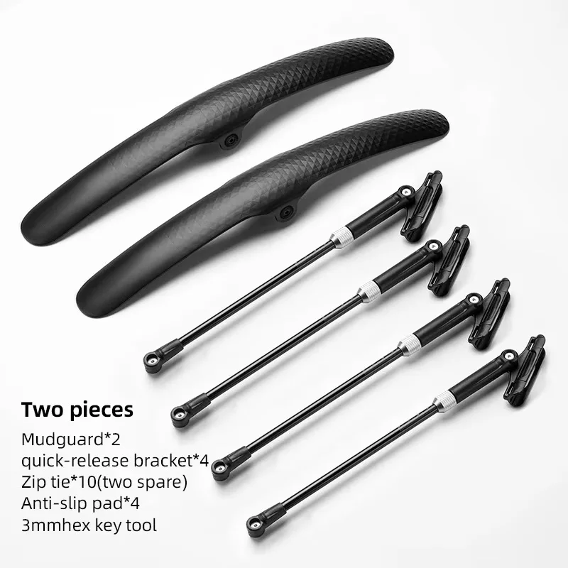 Garde-boue de vélo de route avant/arrière 700C, garde-boue de vélo facile à installer, garde-boue de vélo, accessoires de vélo