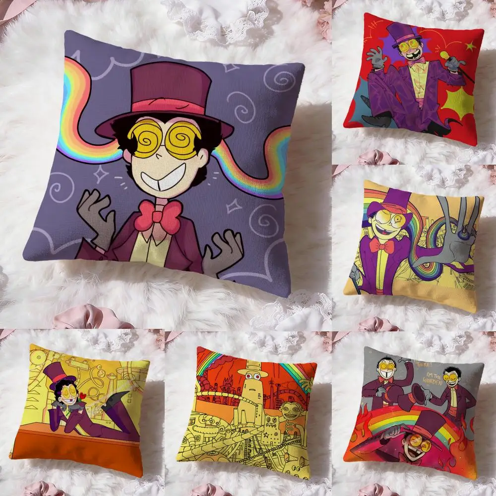 

Чехол для подушки Cool Cartoon S-SuperjailS, комфортная двусторонняя подушка премиум-класса - дизайн «два в одном» для любого интерьера комнаты и автомобиля