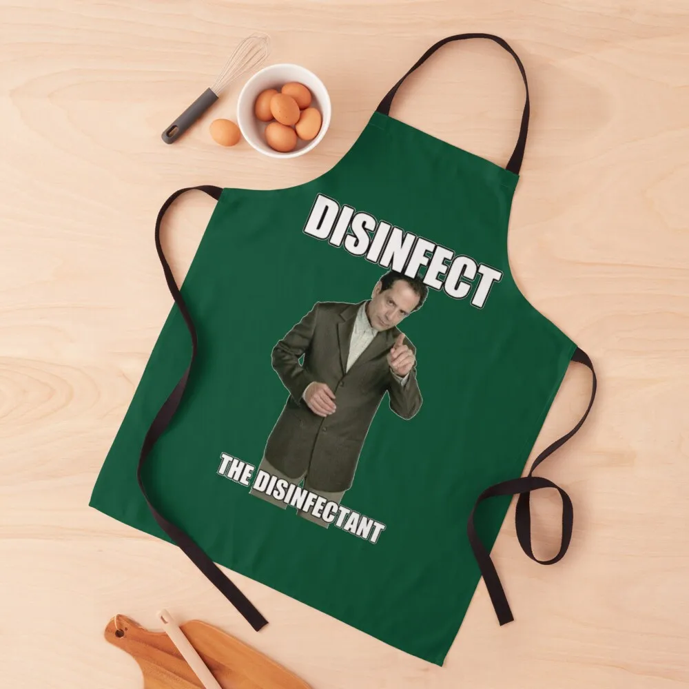 

Monk Adrian: disinfect the disinfectant! Cool T-Shirts and Accessories Apron useful gadgets for home Apron