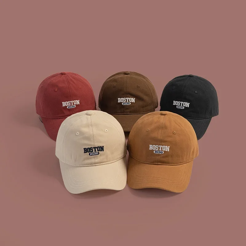 

Women's Caps Baseball Caps Male Mesh Men's Hats Hop Letter Embroidered Caps Female Outdoor Casual Spring Boston Breathable Mesh