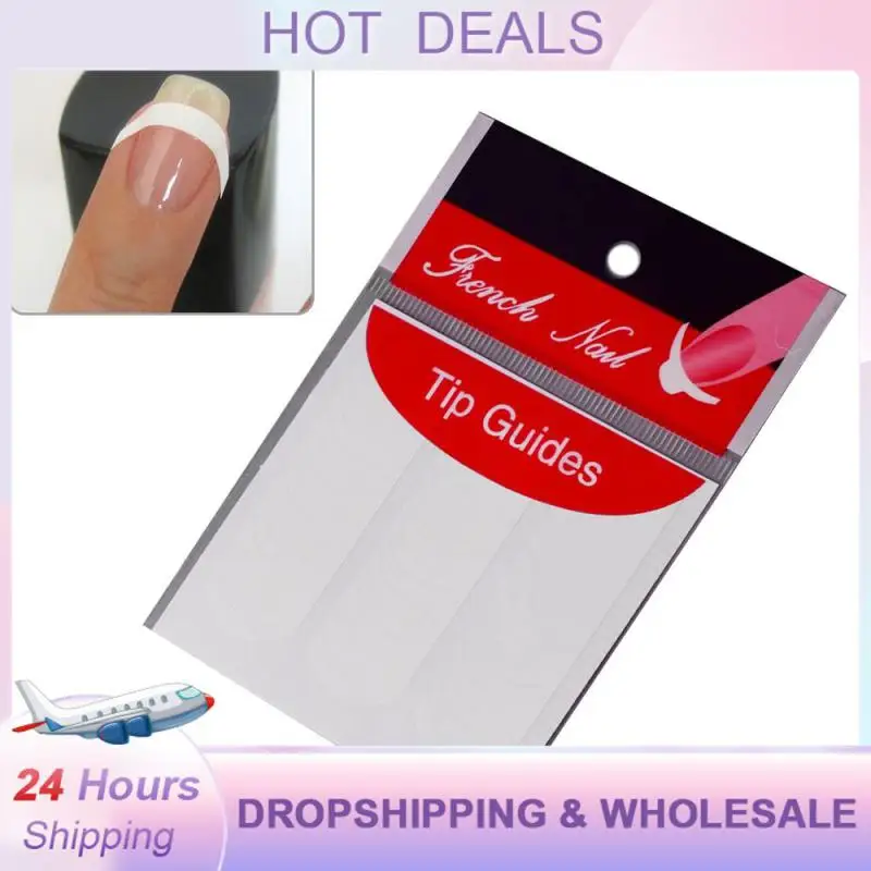 Направляющие для наклеек для салона-качественные результаты в домашних условиях создание стильного дизайна ногтей трендовые 10 листов инновационной формы для дизайна ногтей
