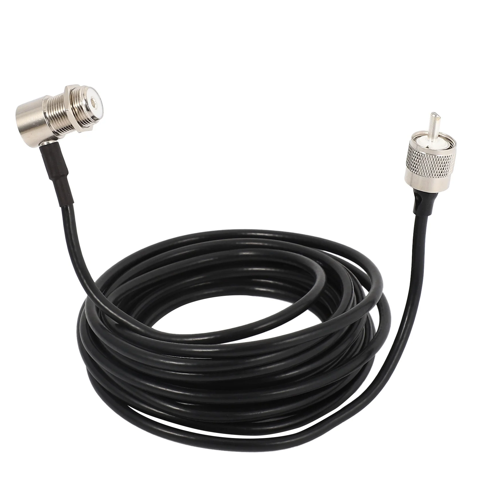 New 16ft RG58 PL259 UHF to SO239 Connectors for Car Radio Mobile Antenna Mount Cable