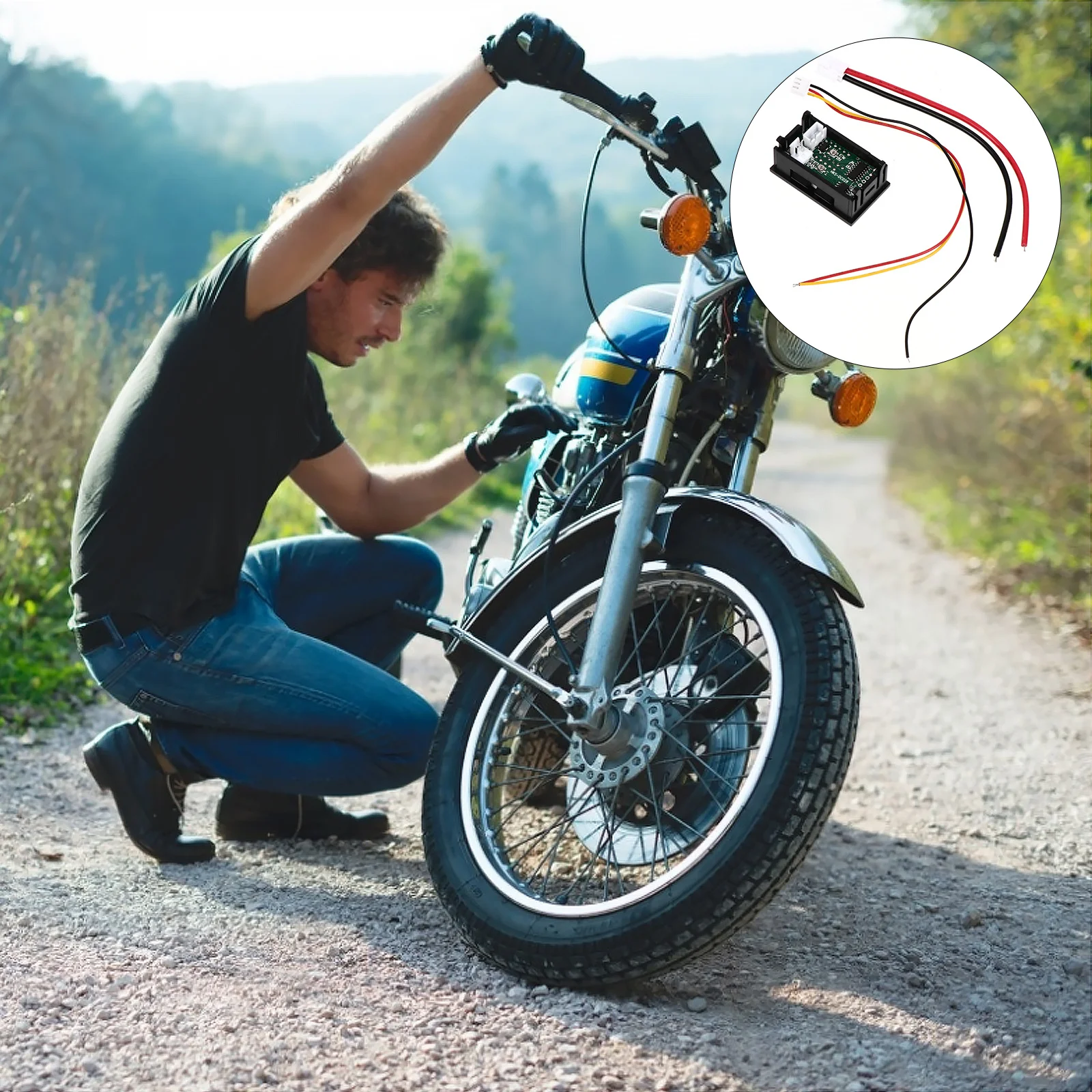 

100V 1A 10A 50A 100A Dc Voltage Current Clear LED Display High-Quality Materials Precise Measurement Easy to Operate