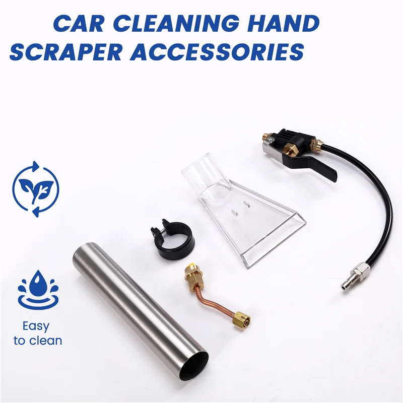 

AA01-2X Upholstery Carpet Cleaning Extractor Vacuum Cleaner Wash Nozzle Steam Cleaner Parts Furniture Car Cleaning Hand Tool