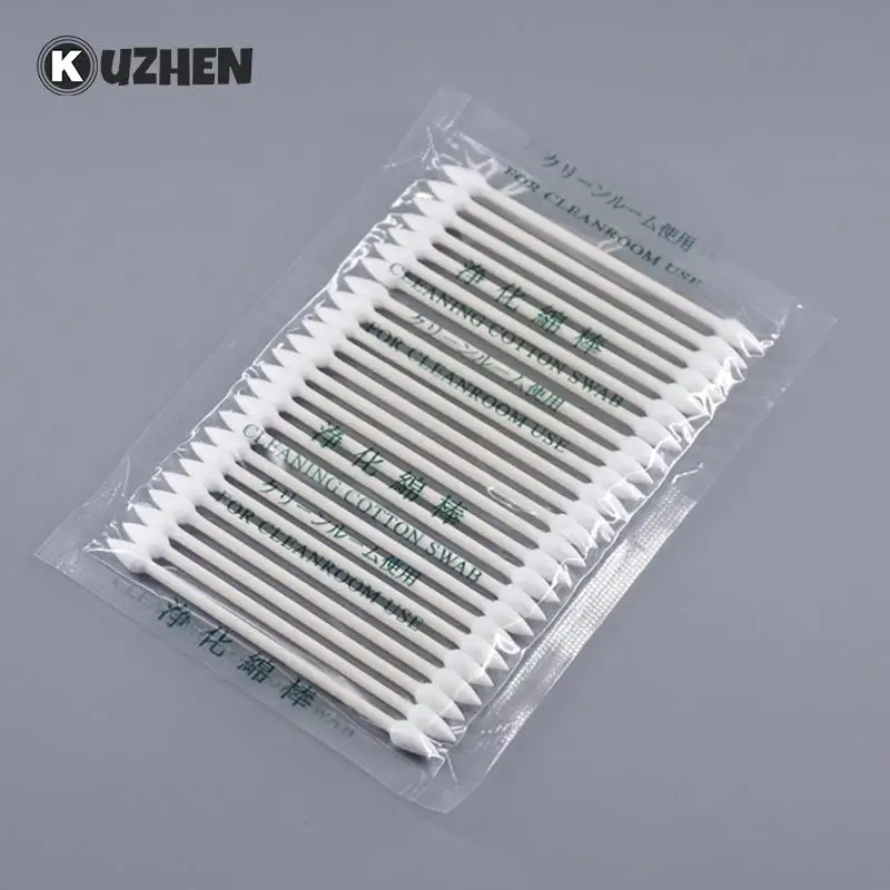 

50/100pcs Disposable Cotton Swab Cosmetics Permanent Makeup Health Ear Jewelry Clean Sticks Buds Tip Cotton Head Swab