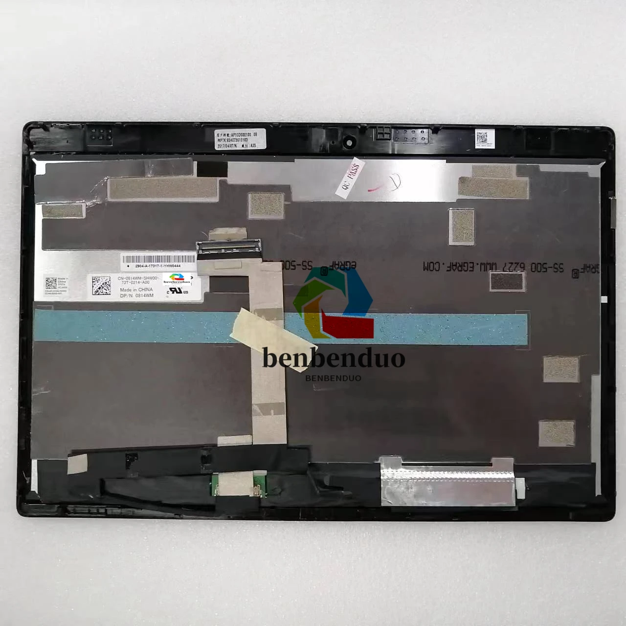 For Dell XPS 12 9250 7275 Latitude Tablet 12.5 inch FHD 1920X1080 or UHD 3840x2160 With Touch LCD Screen Assembly Replacement