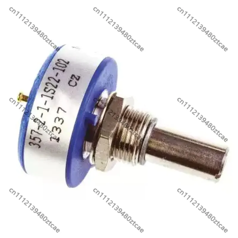 1K Potentiometer 357-2-1-1S22-102, ±20% Tolerance Adjustable Resistance Unit For Electronic Panel Calibration Circuit Accessorie