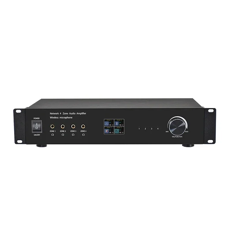 

Cloudyx China hotsale music streaming amplifier dlna 4 channel CL-4 2.4G wifi multi zone audio streamer support multiroom