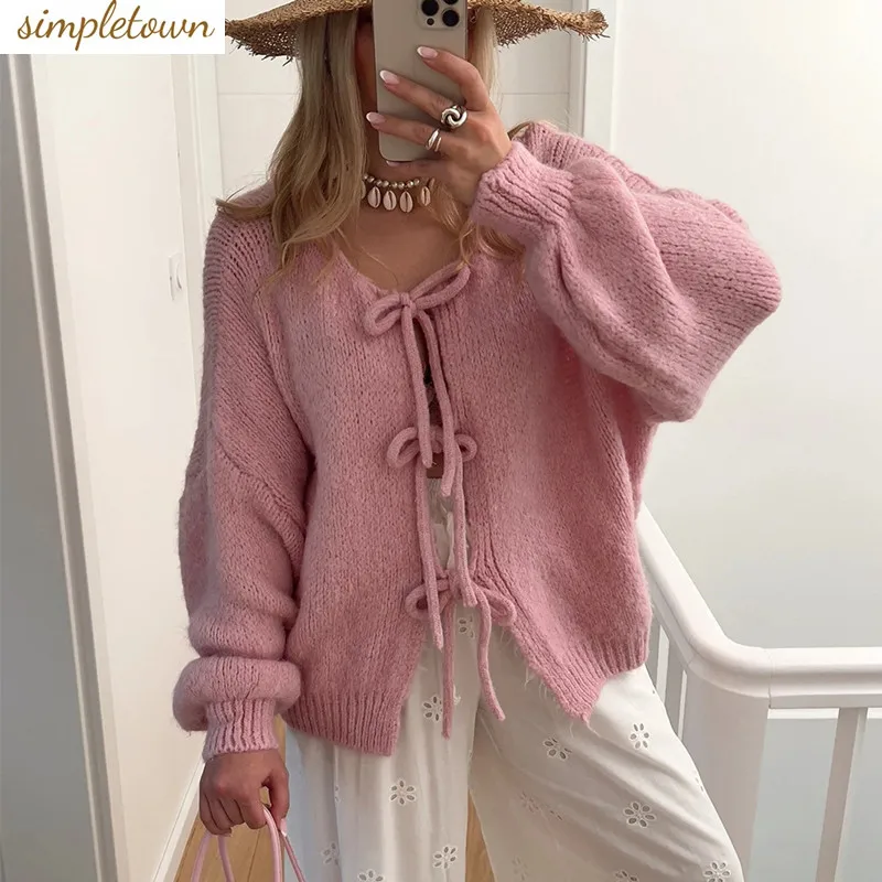 

2025 European and American Cross border Autumn/Winter New Solid Color Round Neck Fashionable Simple Sweater