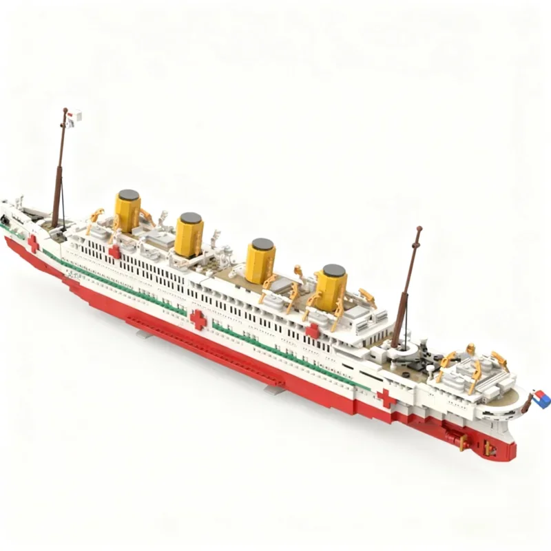 3483pcs MOC HMHS Britannic Creatored Model Bouwstenen Speelgoed Architectuur Creatief Idee Onderwijs Kerstcadeaus Baksteen Kinderen