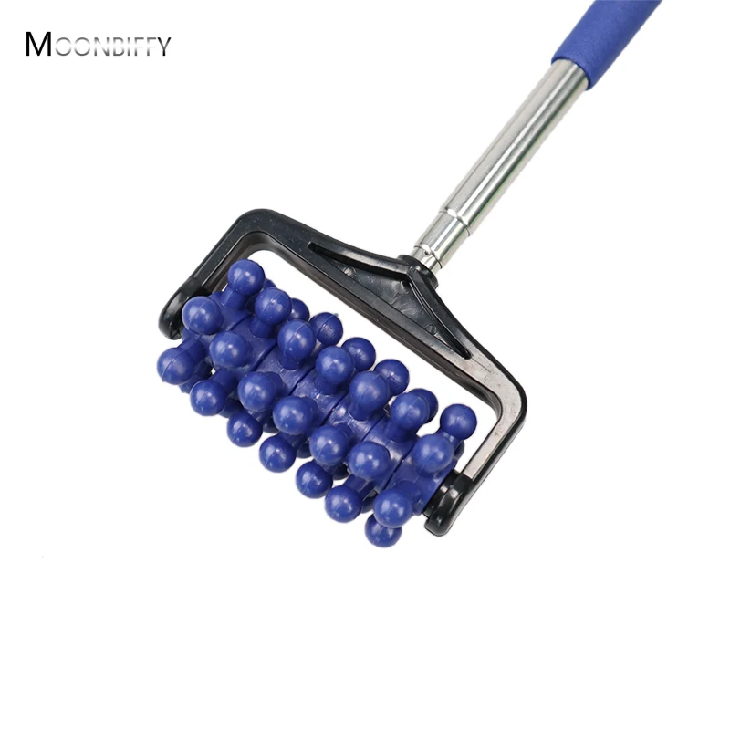 Adjustable Retractable Massage Roller Back Scraper Relaxation Tool Pain Decompression Health Care Body Neck Hand-held Massager - Image 5