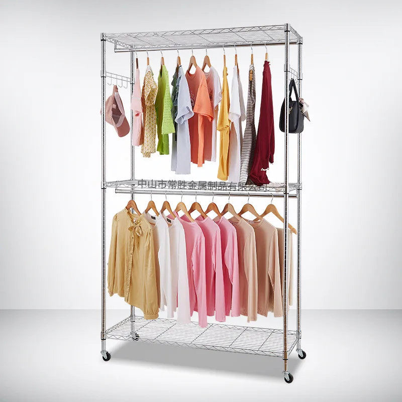 

Вешалка для одежды металлическая, для спальни, домашняя, для балкона, сушилка для одежды, простая, напольная