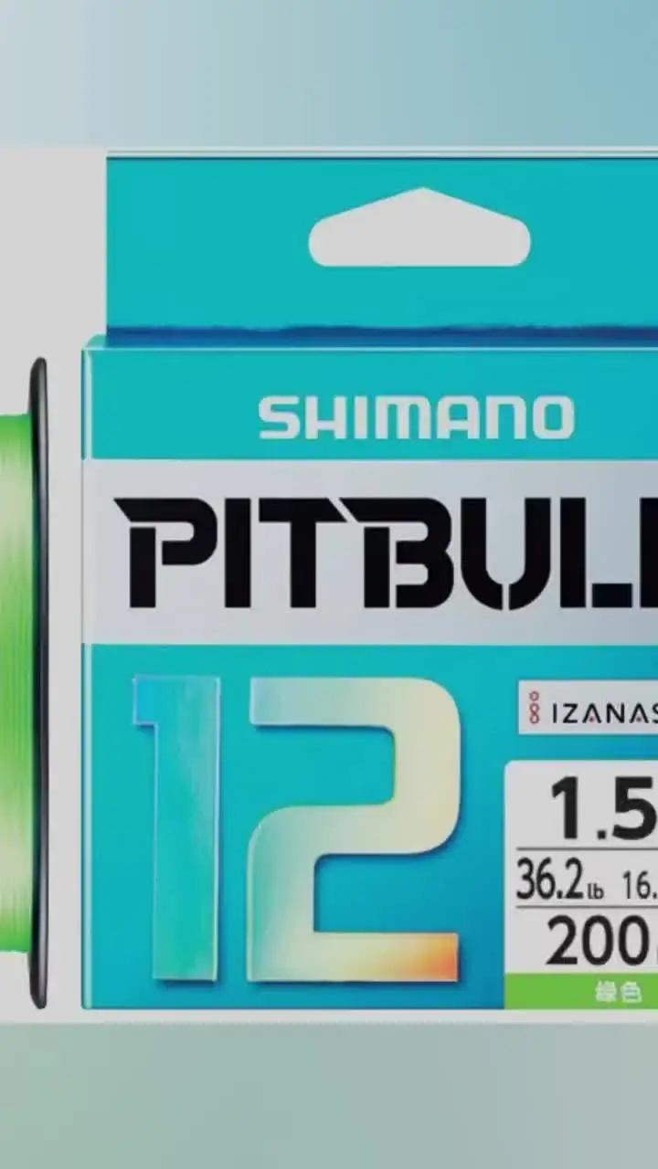 Original SHIMANO PITBULL X8 X12 Braided Fishing Line PE 150M 200M