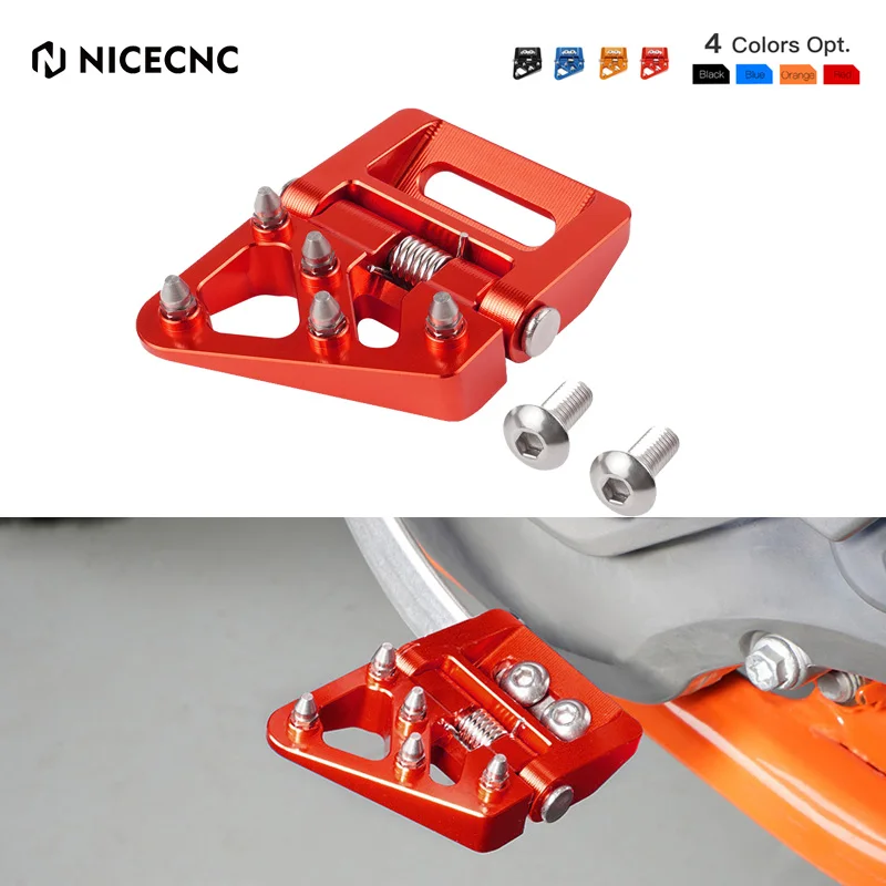 For 2021-2024 GasGas EC 300 Folding Rear Brake Pedal Step Tip Plate EC 250 250F 350F EX 250 300 250F MC 125 250 250F 350F 450F