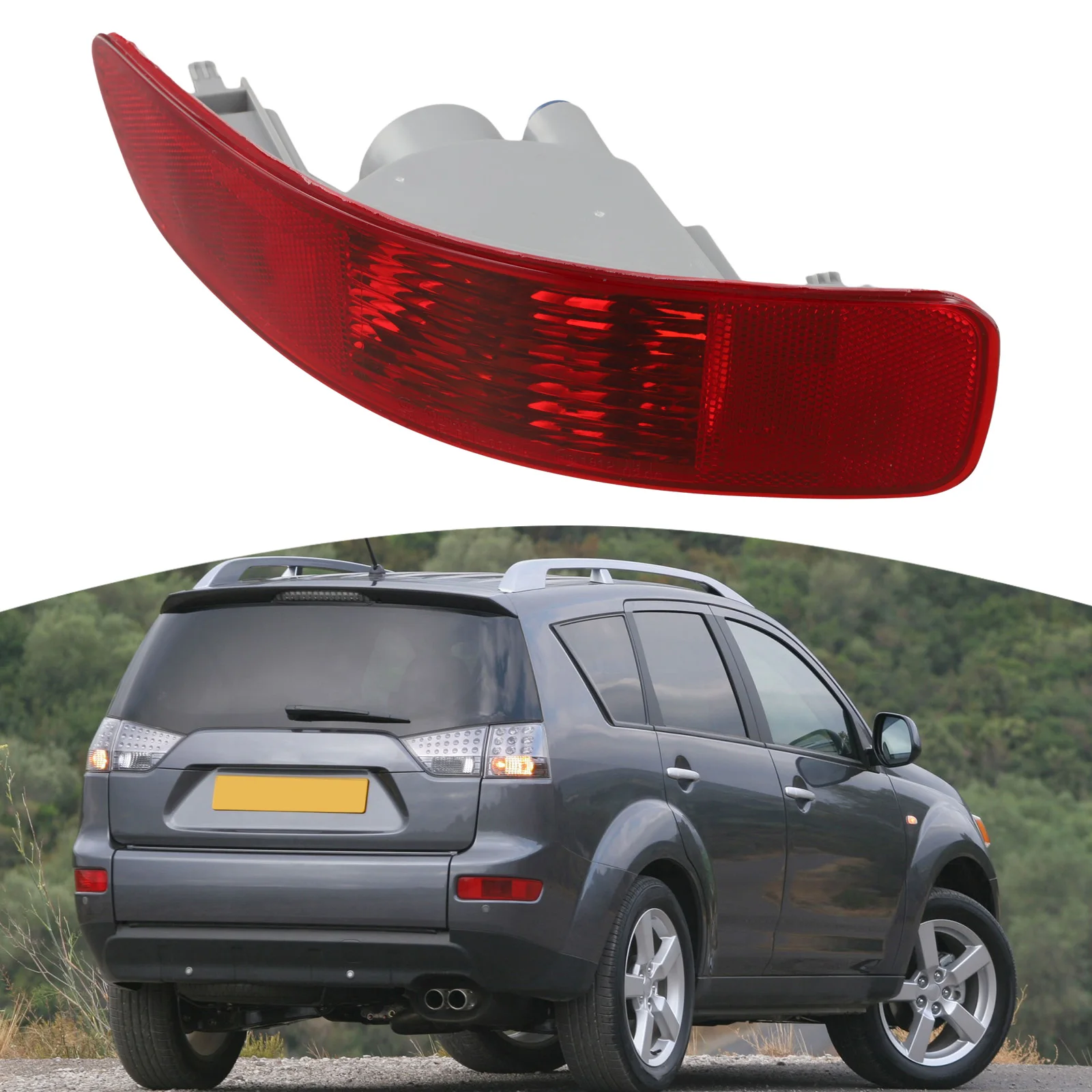 High Reliability Bumper Light As Picture Shows Fog Light Brand New Condition Easy Installation Design Includes Bulb Hole