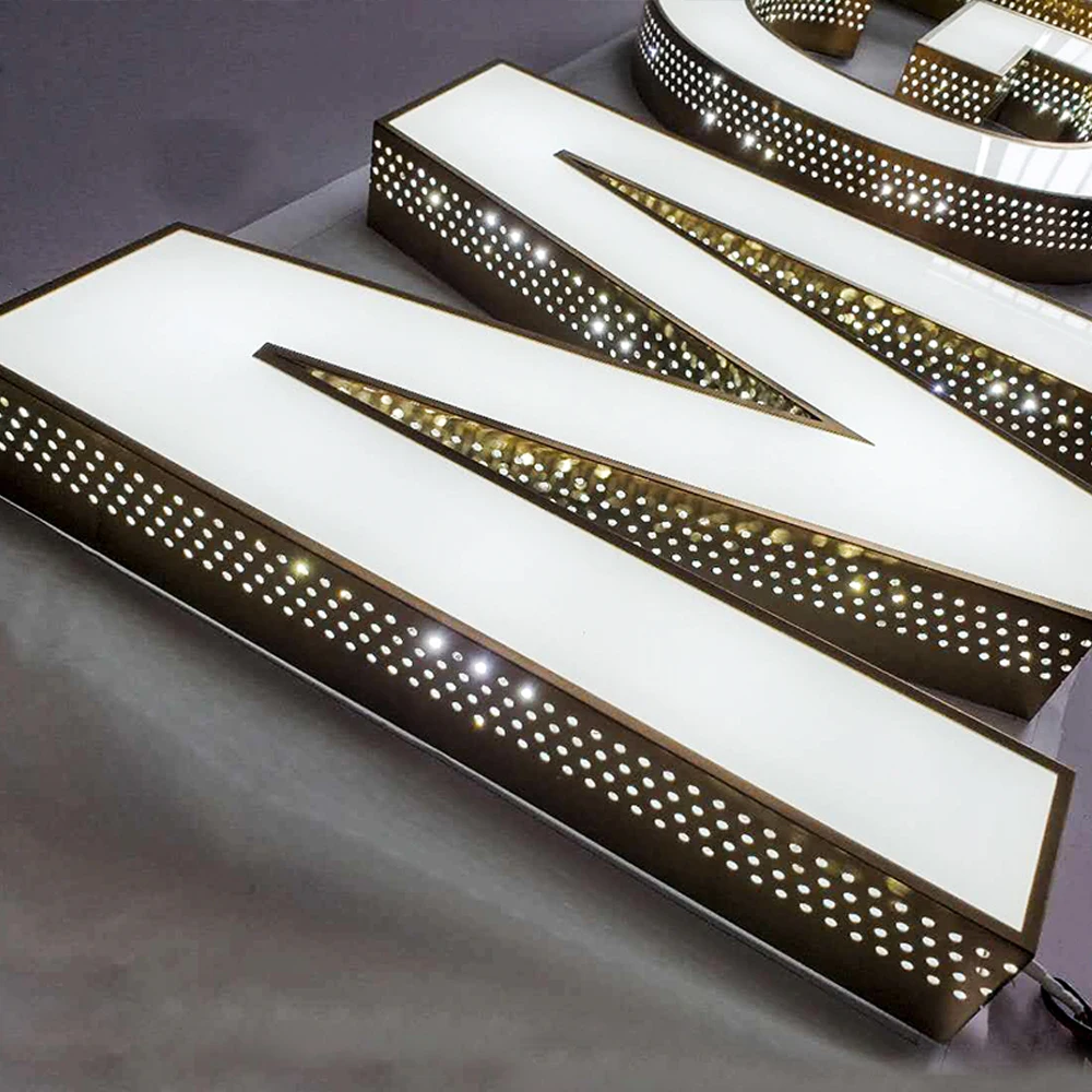 Wholesale Metal Letter Signs LED Channel Signs for Building Advertising