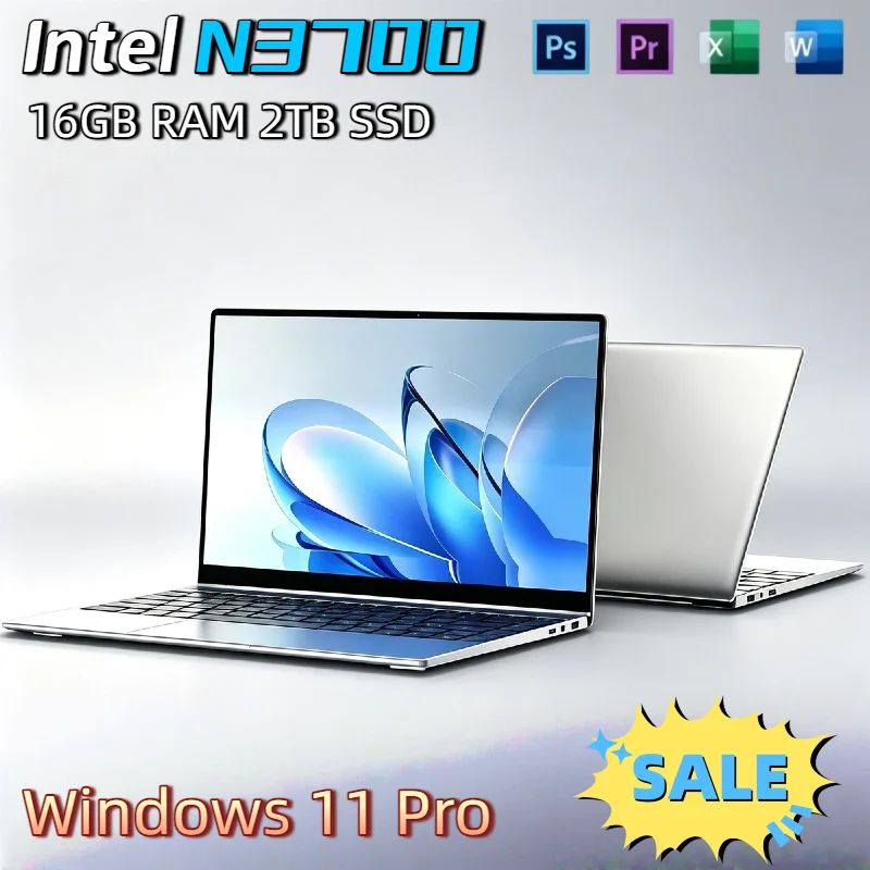windows-11-新型156インチパソコン-ノートパソコン-intel-n3700-16gb-ram-2tb-ssd-超薄型ノートブック-ゲーミング-1920x1080-オフィス学習pcプラス
