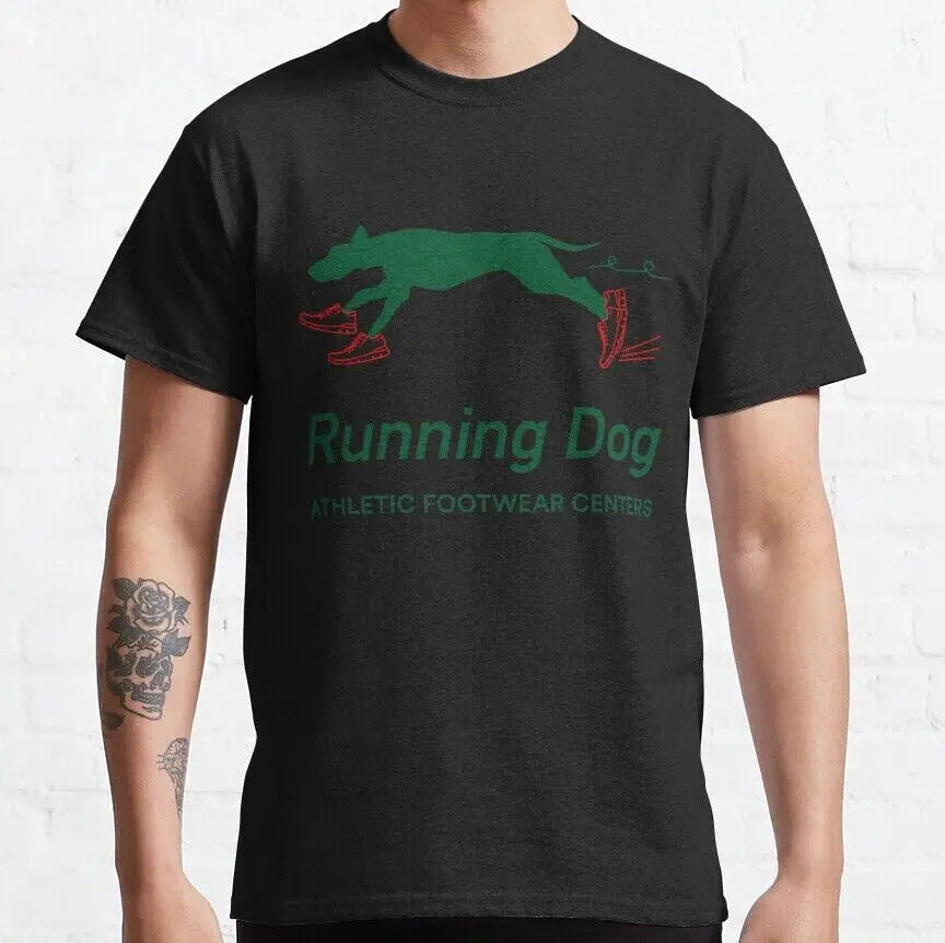 Running Dog Athletic Footwear Centers 1983 Essential Shirt  Fast ShippingAnime Pattern Summer Clothing