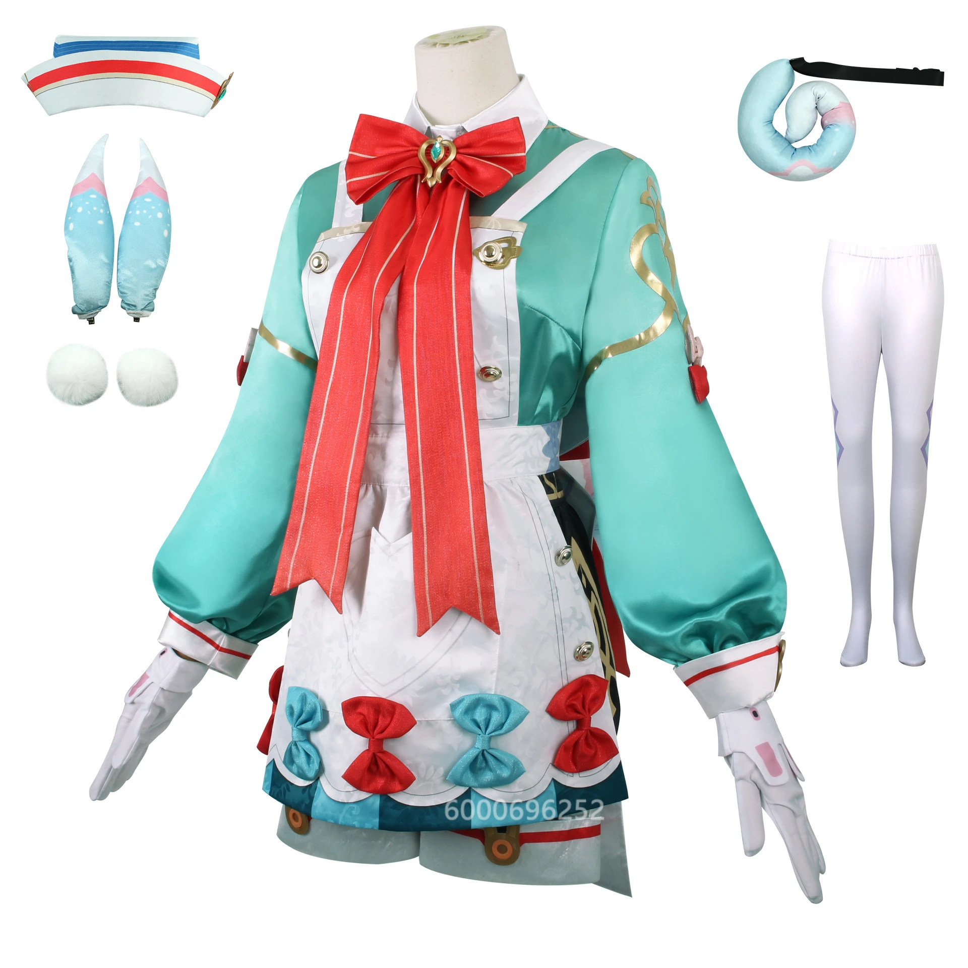 Genshin Impact Sigewinne Cosplay Costume Adult Carnival Uniform Anime Halloween Party Masquerade Women Game Wig Hot Sale Fashion - Image 2