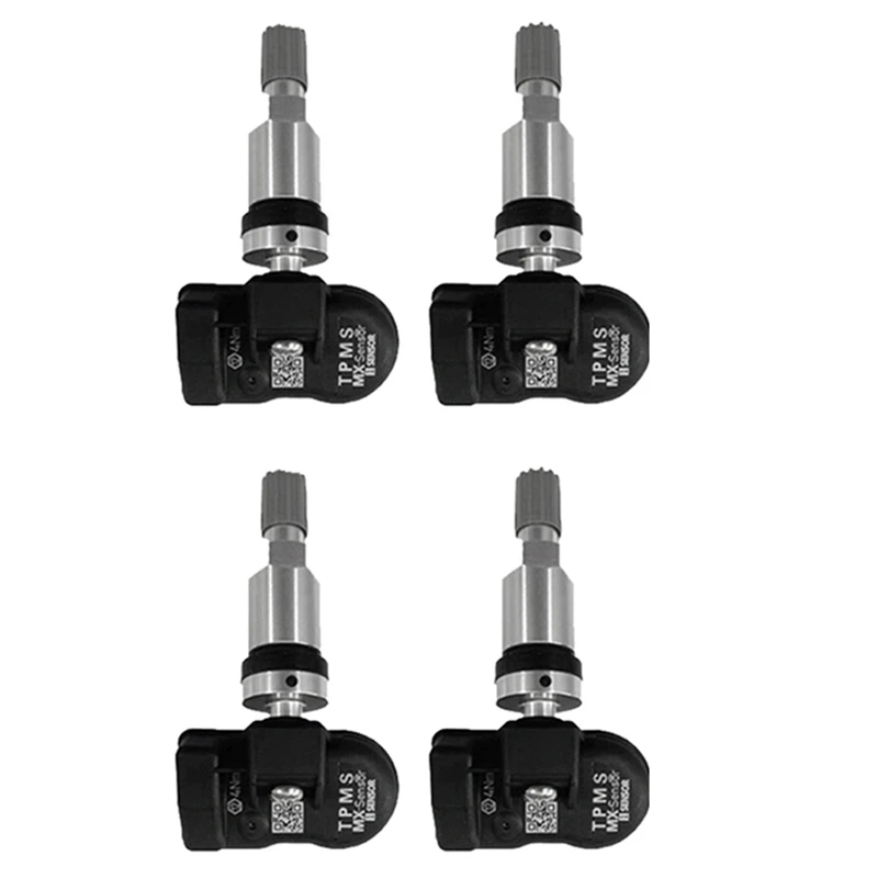 4Pcs Programming MX Sensor TPMS Tire Pressure Monitor Sensor 315MHZ 433MHZ Universal 2 In 1 Repair Tool For-Autel